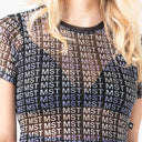 JENNA CROP TOP WOMEN BLACK
