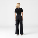 KAIRI T-SHIRT WOMEN BLACK METEORITE