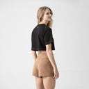 KEONA CROP TOP WOMEN BLACK