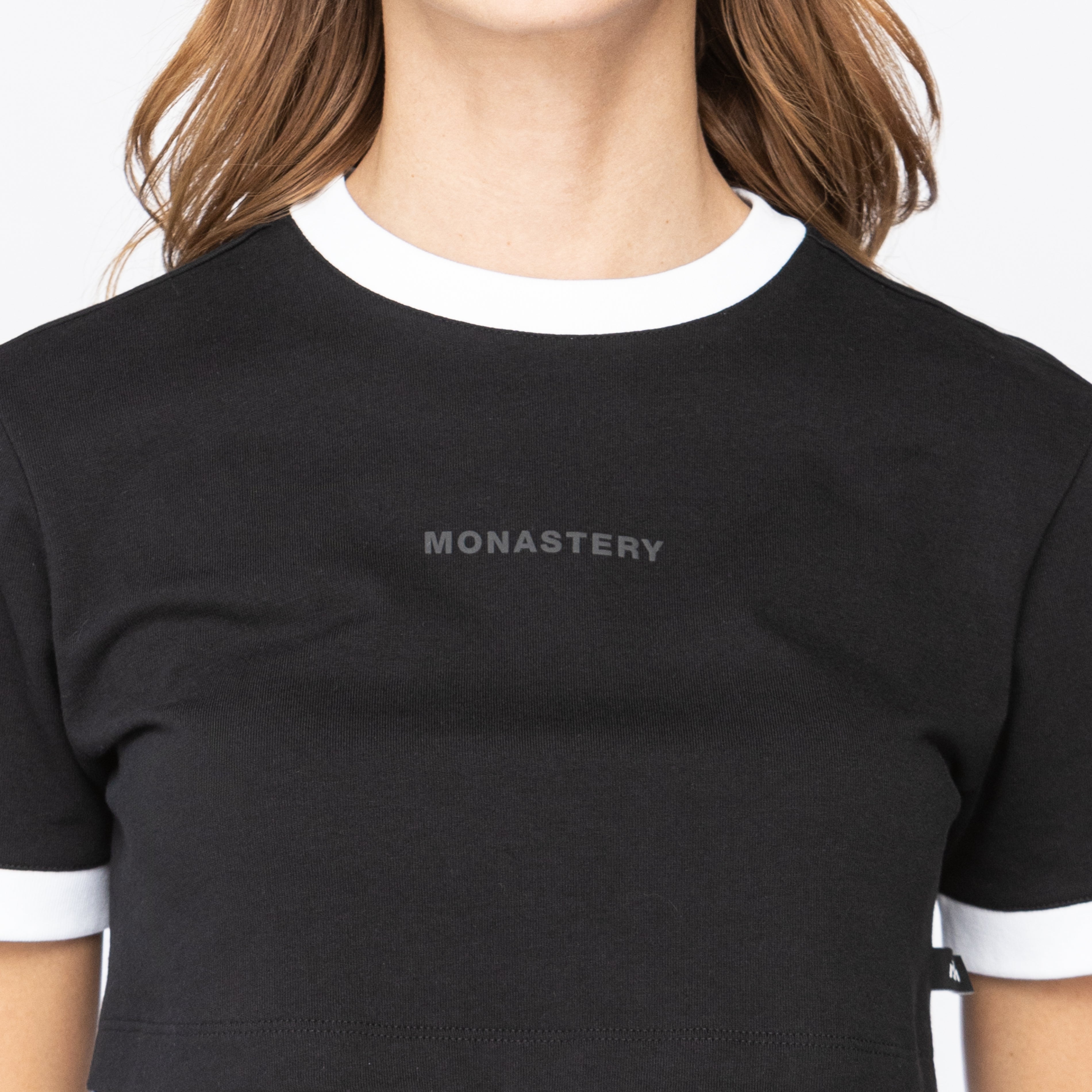 BELSEA CROP TOP WOMEN BLACK - Monastery