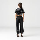 BRITANIA CROP TOP WOMEN BLACK