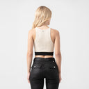 GISELE KNITTED TOP WOMEN WHITECAP GRAY