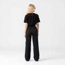 OLWYN CROP TOP WOMEN BLACK METEORITE