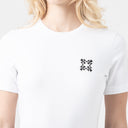 ADHRA T-SHIRT WOMEN LUCENT WHITE