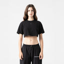 NAIA CROP TOP WOMEN BLACK