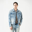 IZAN JACKET MEN BLUE DENIM