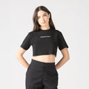 KUBLAI CROP TOP WOMEN BLACK