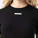 AKBAR T-SHIRT WOMEN BLACK METEORITE