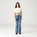 NEKANE CROP TOP WOMEN WHITE ASPARAGUS