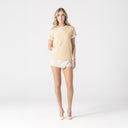 GASHERBRUM T-SHIRT WOMEN PEBBLE