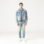IZAN JACKET MEN BLUE DENIM