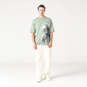 VENTURE T-SHIRT OVERSIZED MEN ICEBERG GREEN