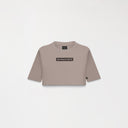 LEIRE CROP TOP WOMEN TAUPE GRAY