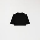 LIAO CROP TOP WOMEN BLACK