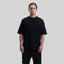 LISTER T-SHIRT OVERSIZE BLACK | Monastery Couture