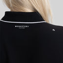 MATRA T-SHIRT  WOMEN POLO BLACK