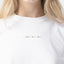 MED CROP TOP WOMEN WHITE