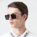 MARC SUNGLASSES BLACK SILVER