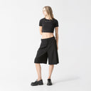 NICOLLE CROP TOP WOMEN BLACK