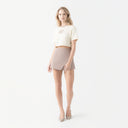 NOORA CROP TOP WOMEN WHITE ASPARAGUS