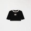 NOORA CROP TOP WOMEN BLACK
