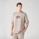 OBSIDIAN T-SHIRT OVERSIZED MEN CINDER