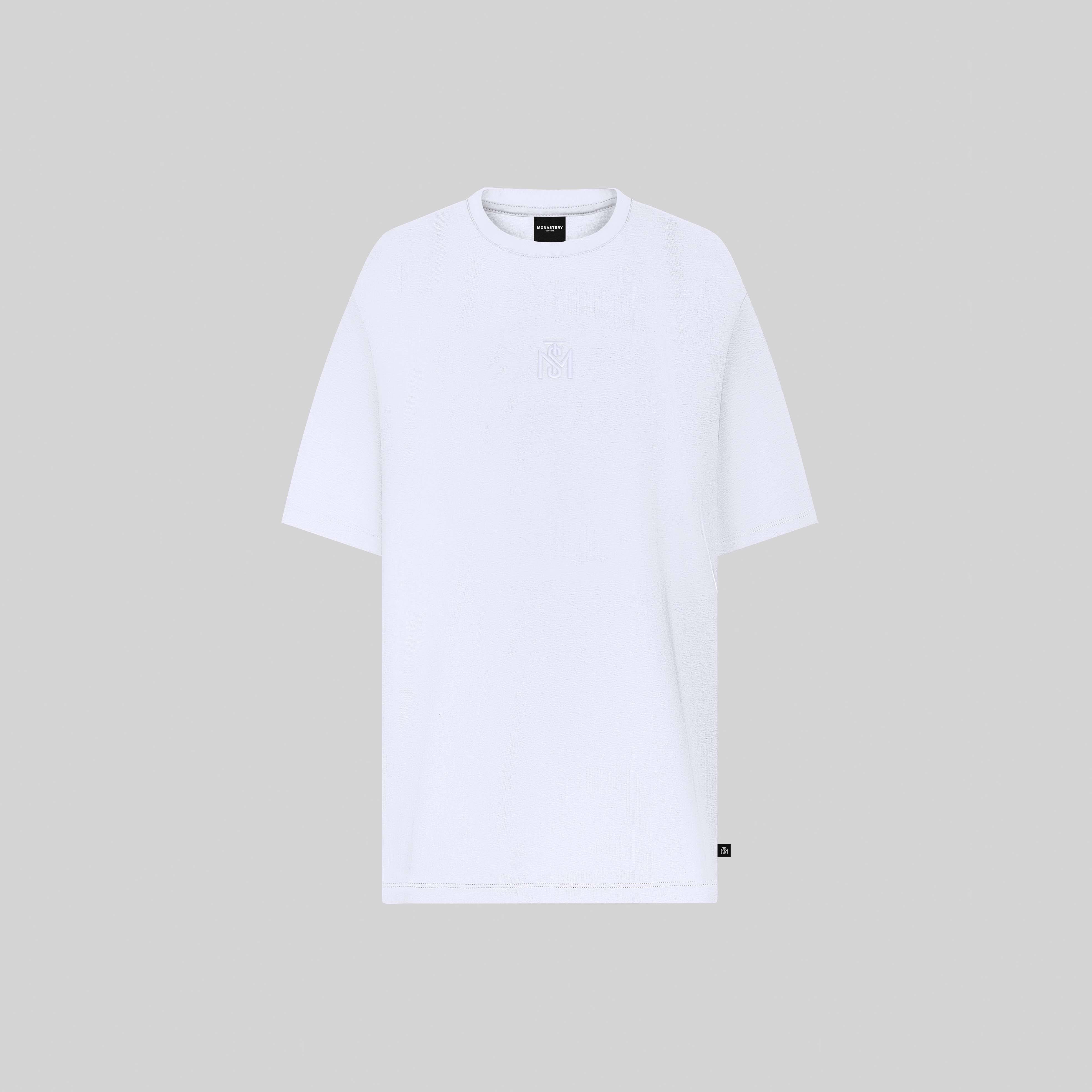 LISTER T-SHIRT OVERSIZE WHITE | Monastery Couture