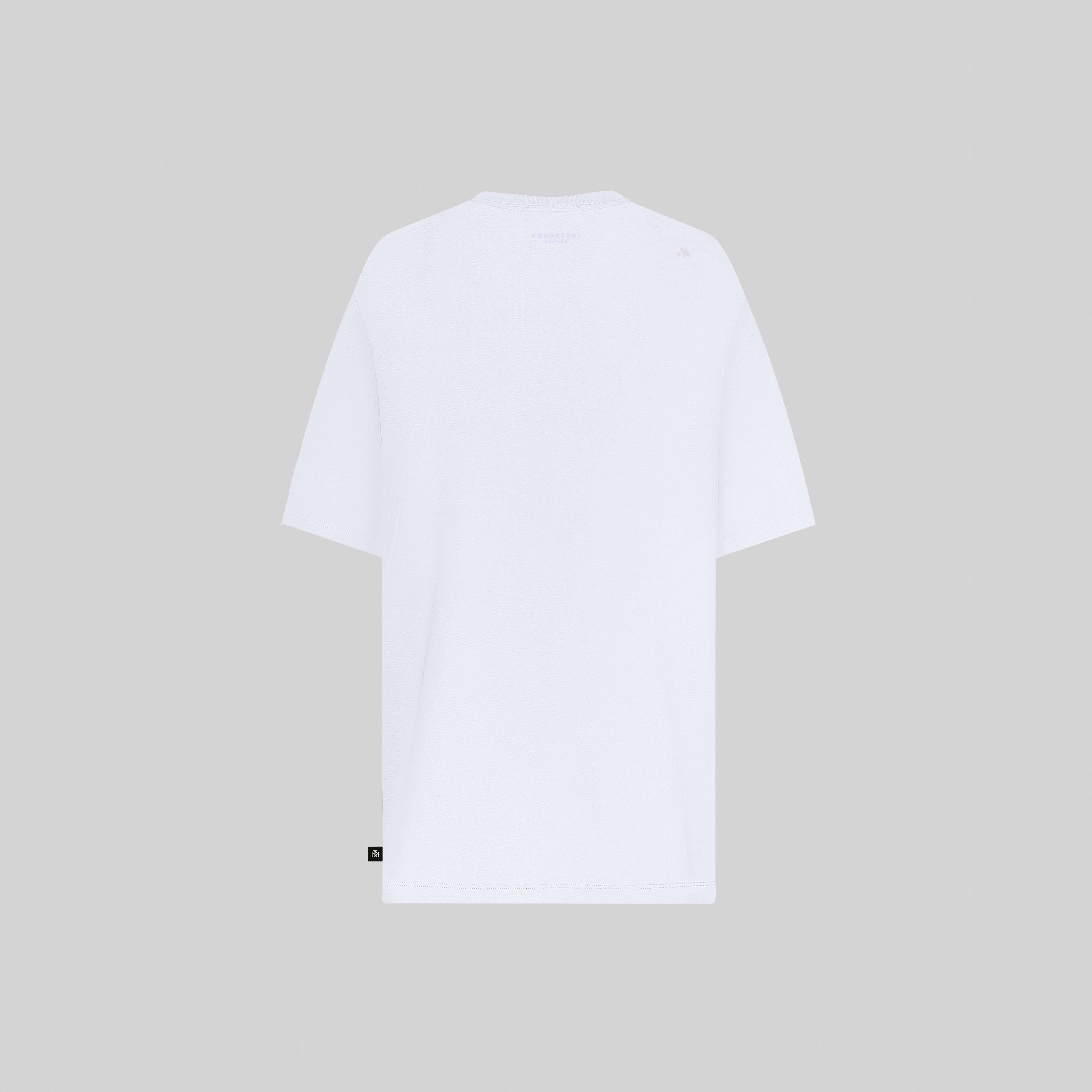 LISTER T-SHIRT OVERSIZE WHITE | Monastery Couture