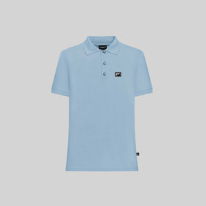 SUZUKA T-SHIRT POLO FADED DENIM