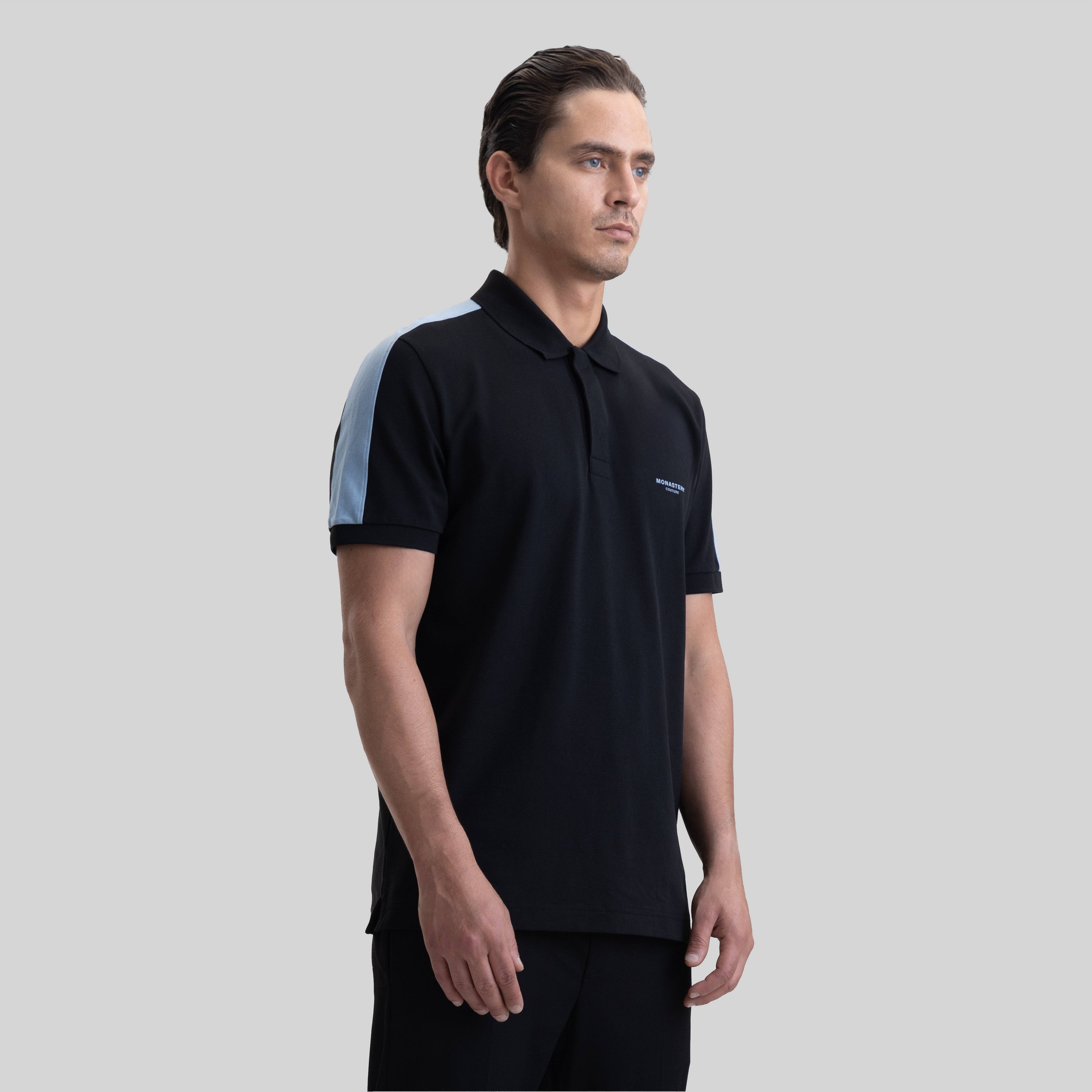 MONACO POLO BOX BLACK | Monastery Couture