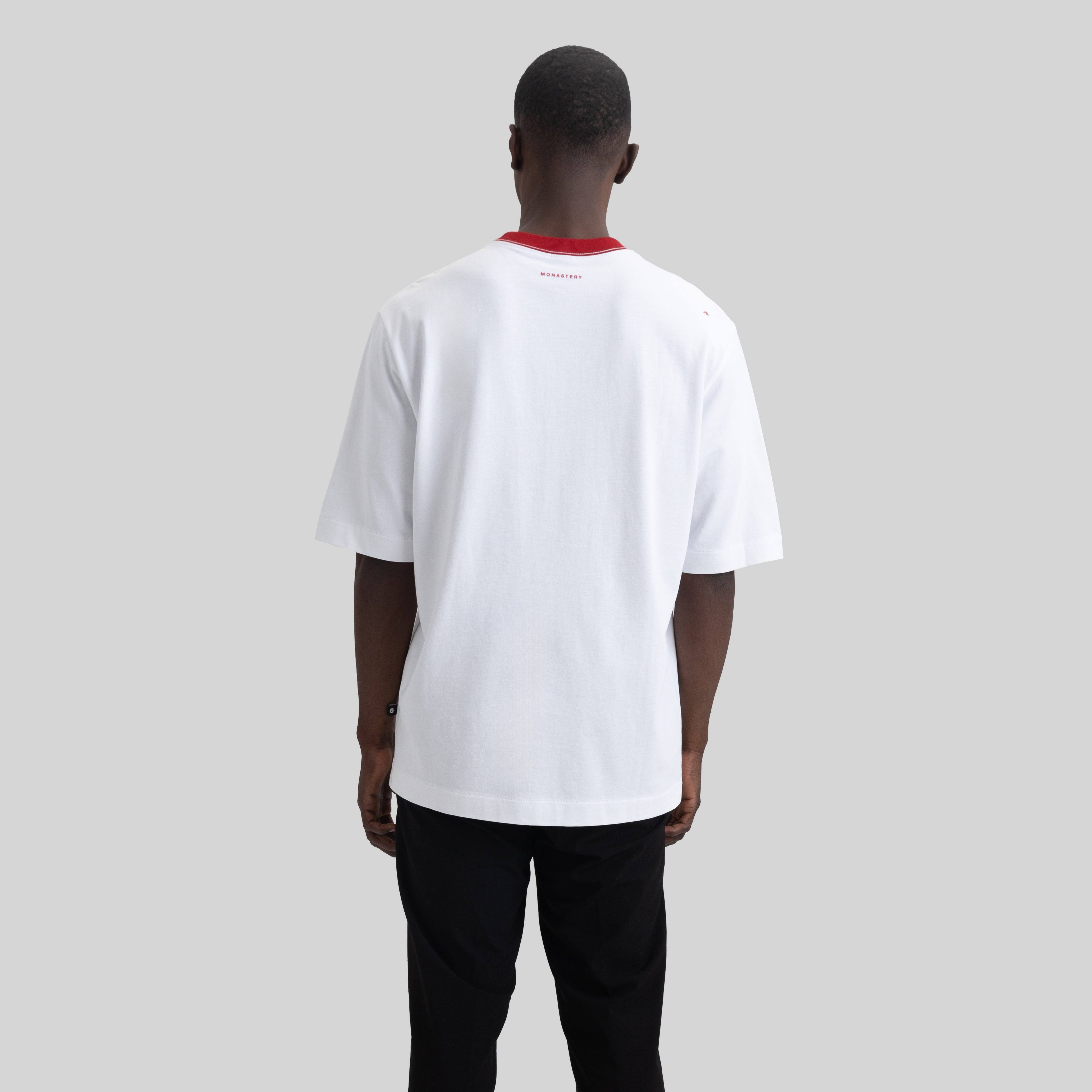 RAIDEN T-SHIRT OVERSIZE WHITE | Monastery Couture