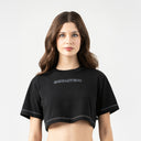 ROISIN CROP TOP WOMEN BLACK