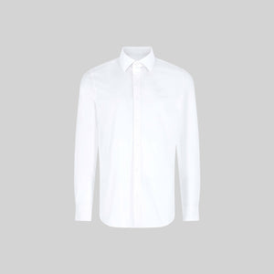 ROLLS SHIRT LONG SLEEVE WHITE | Monastery Couture