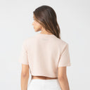 SAVANNA CROP TOP WOMEN CAMEO ROSE