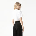 SAVANNA CROP TOP WOMEN WHITE