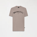 SMOKE T-SHIRT MEN TAUPE GRAY