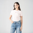 SUPRA T-SHIRT WOMEN ROSE QUARTZ