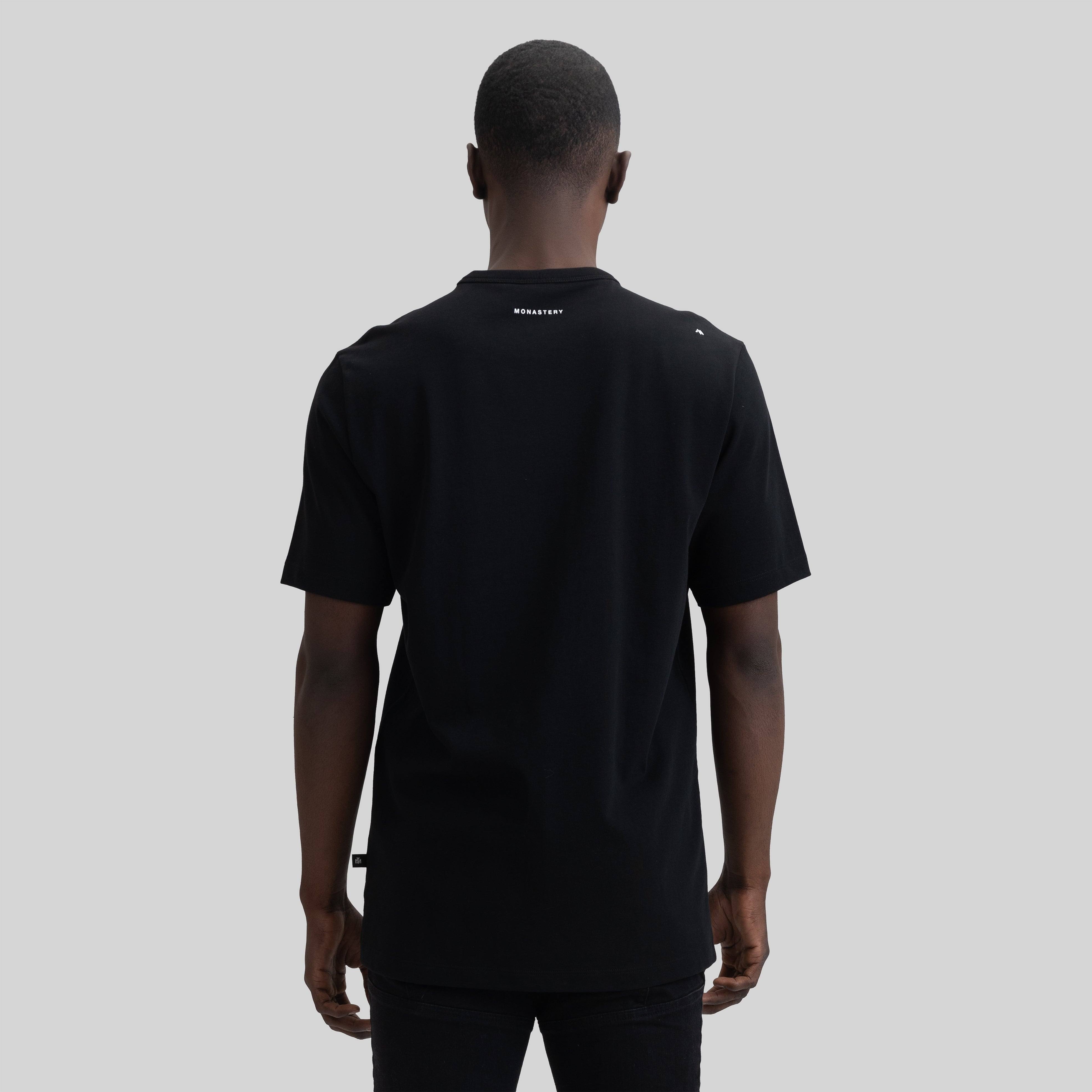 OMEGA T-SHIRT BLACK | Monastery Couture