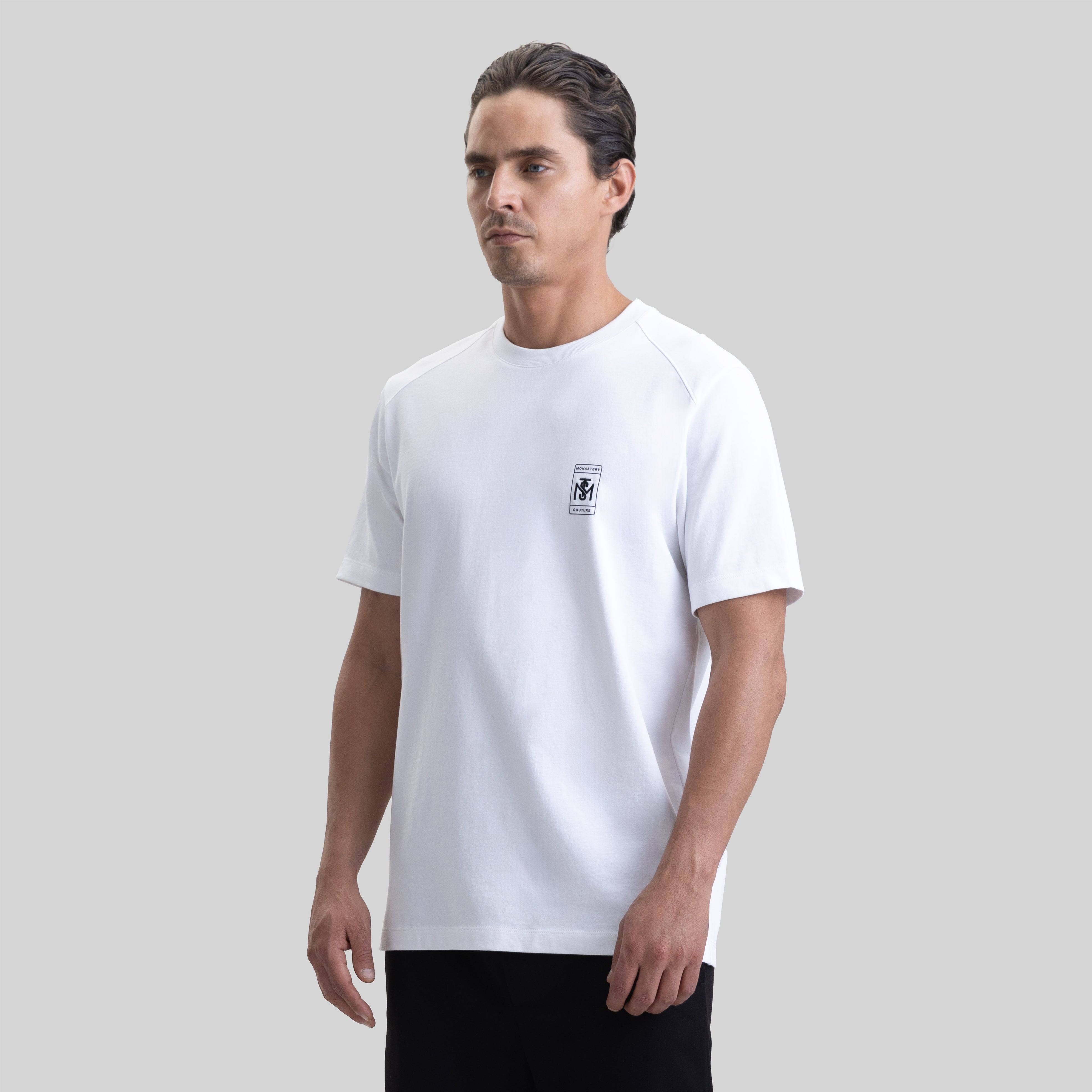 VELOCE T-SHIRT WHITE | Monastery Couture