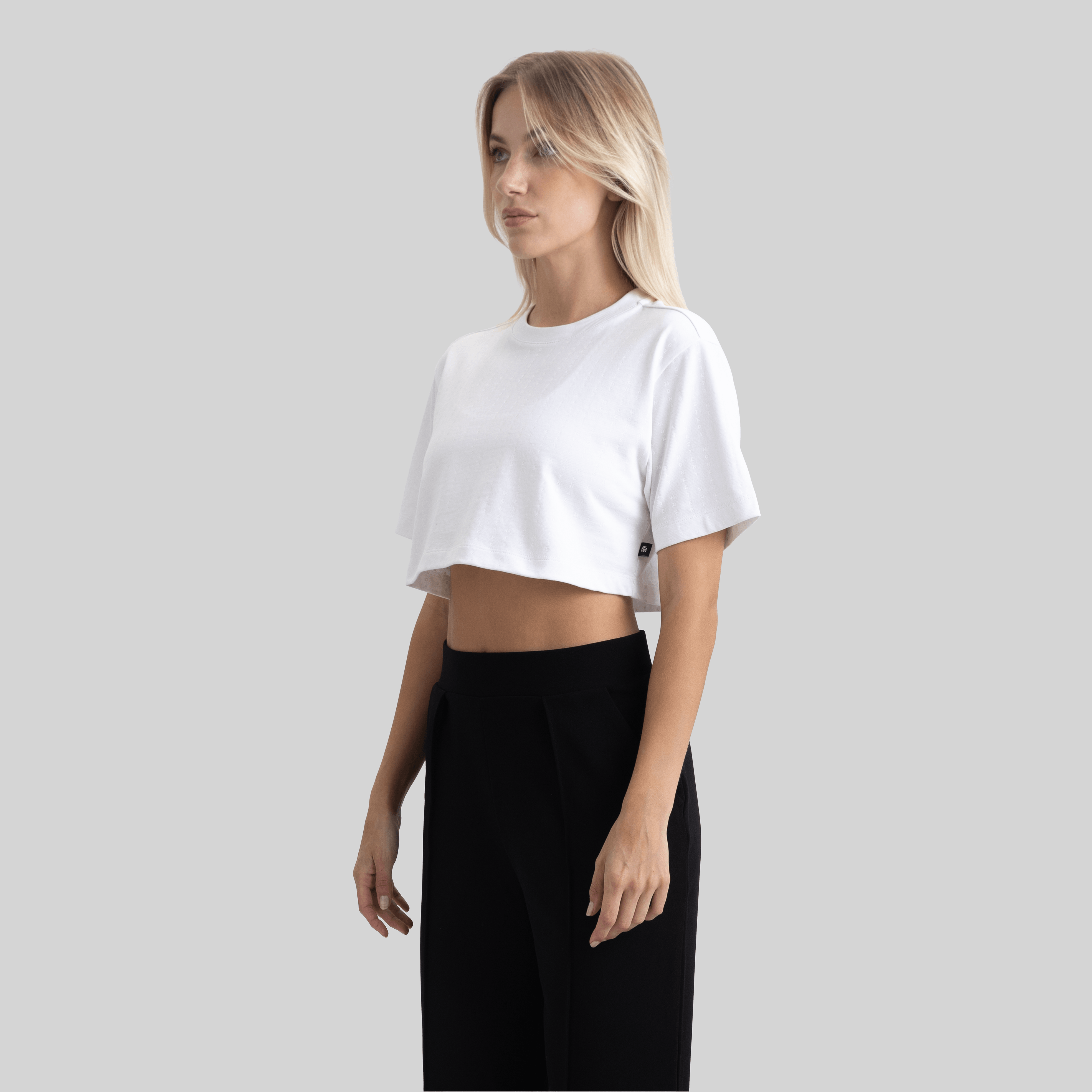 PONTIAC CROP TOP WHITE | Monastery Couture