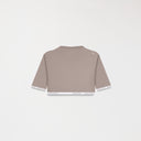 TIZOC CROP TOP WOMEN BROWN