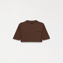 TORR CROP TOP WOMEN BROWN