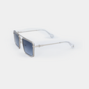 MARC SUNGLASSES TRANSPARENT SILVER