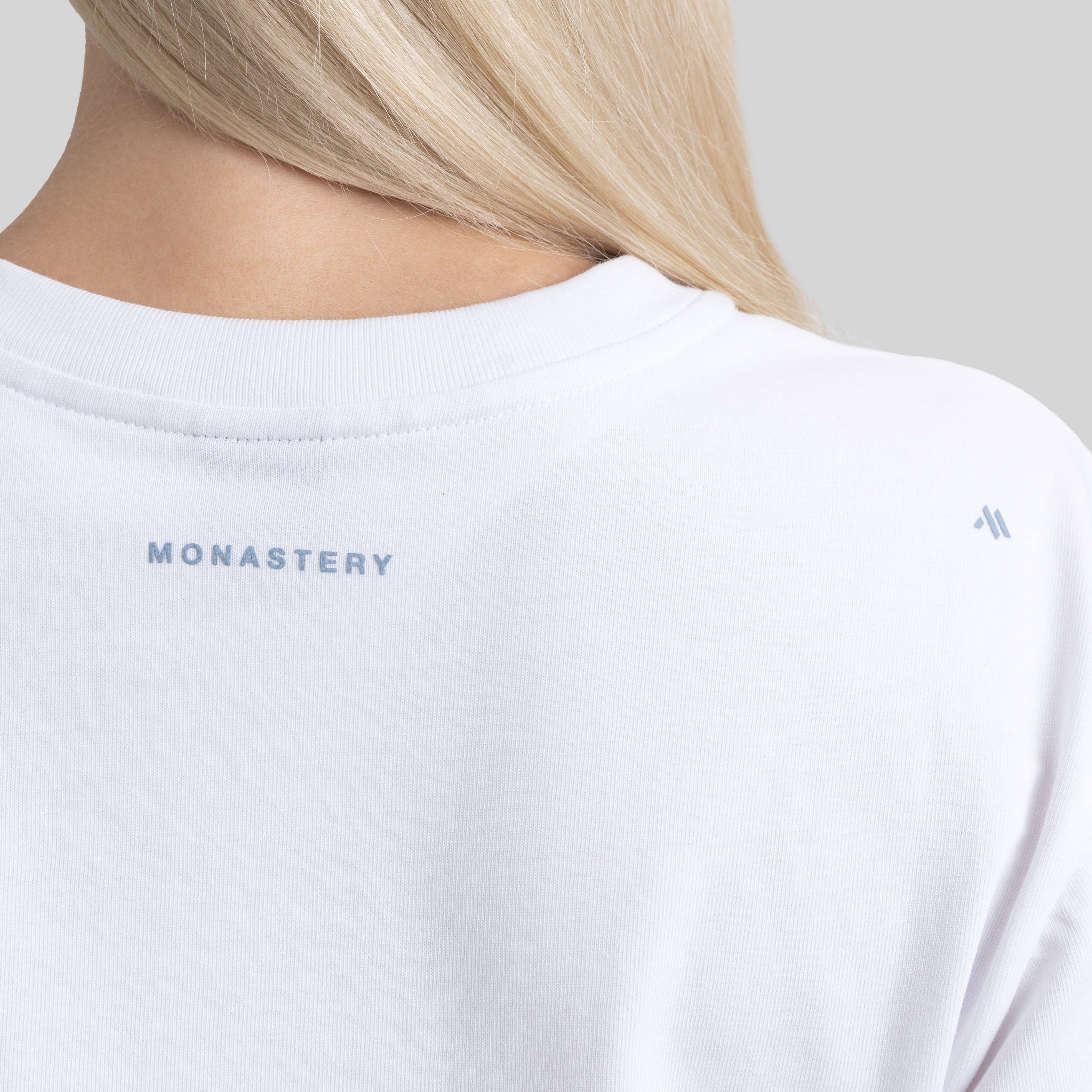 VETTEL CROP TOP WHITE | Monastery Couture