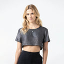 XELESTE CROP TOP WOMEN BLACK
