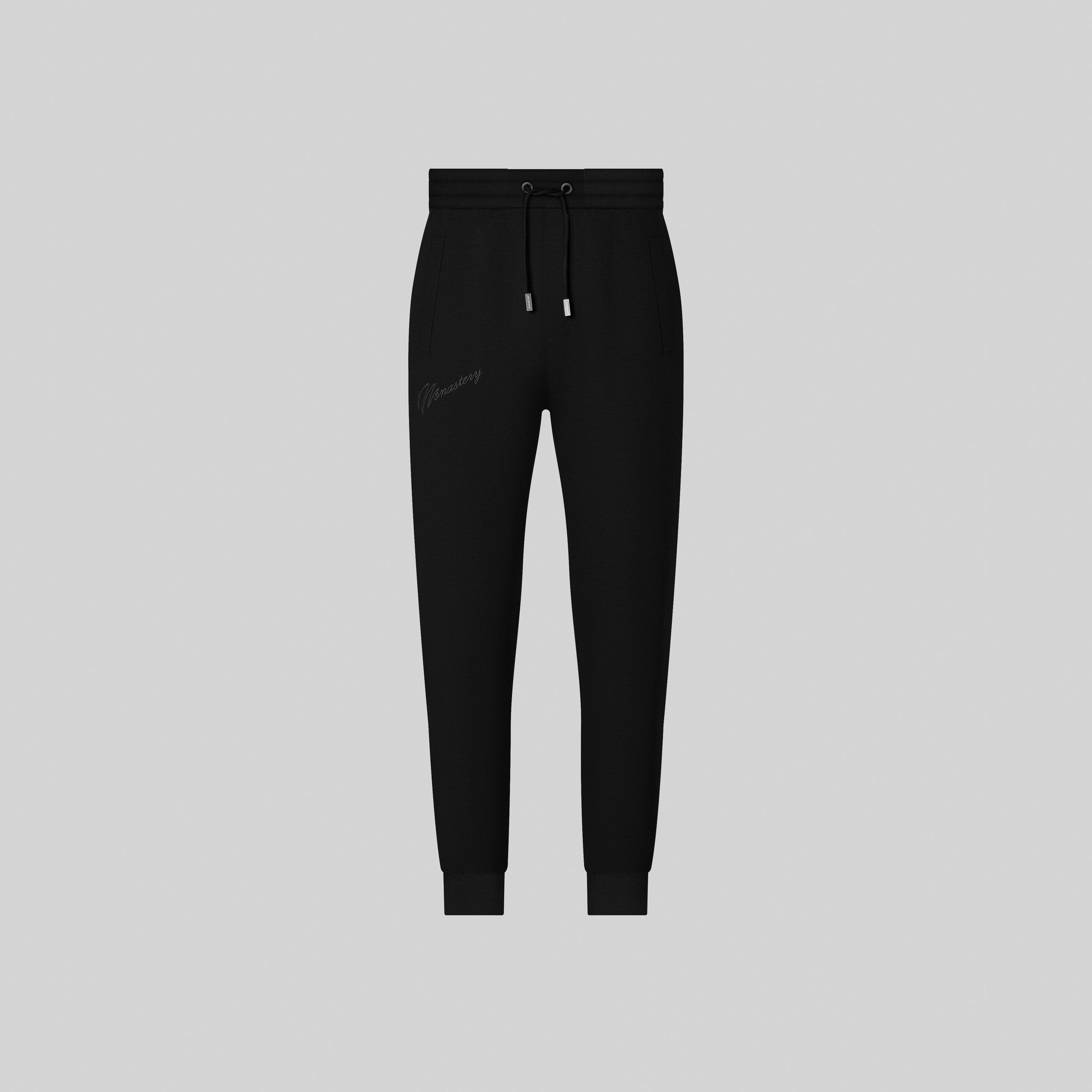 CORINTO BLACK JOGGER | Monastery Couture