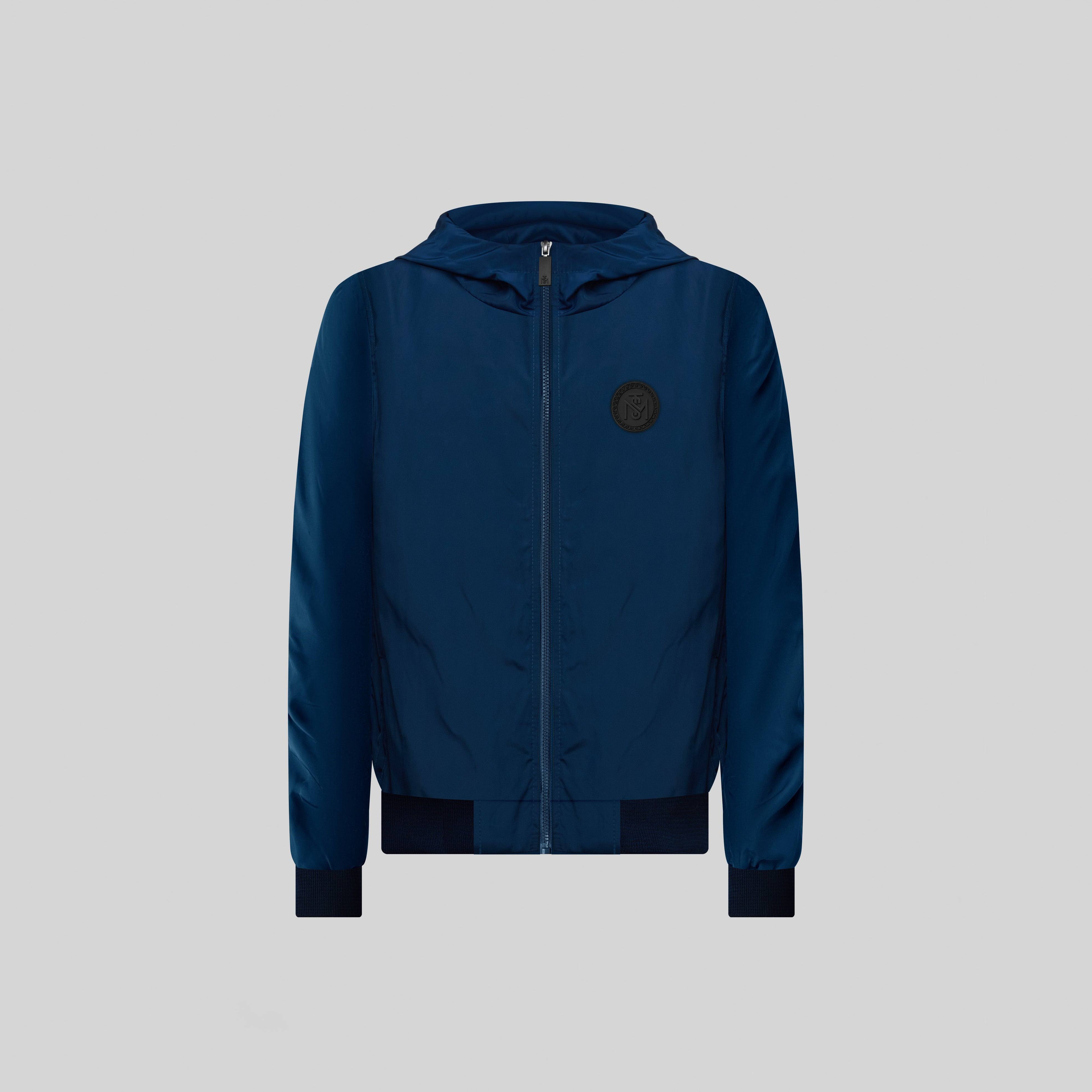 ICON NAVY WINDBREAKER | Monastery Couture