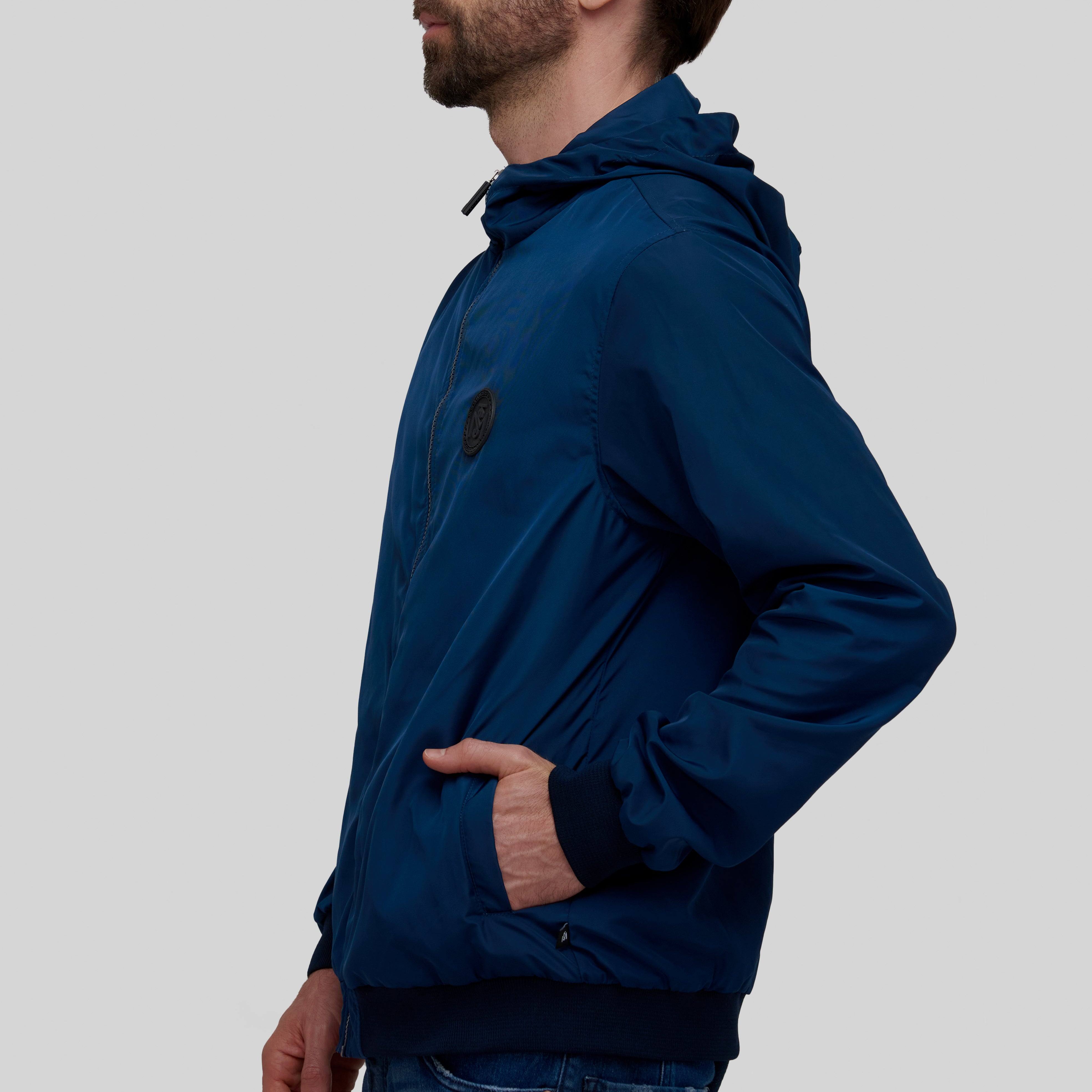 ICON NAVY WINDBREAKER | Monastery Couture