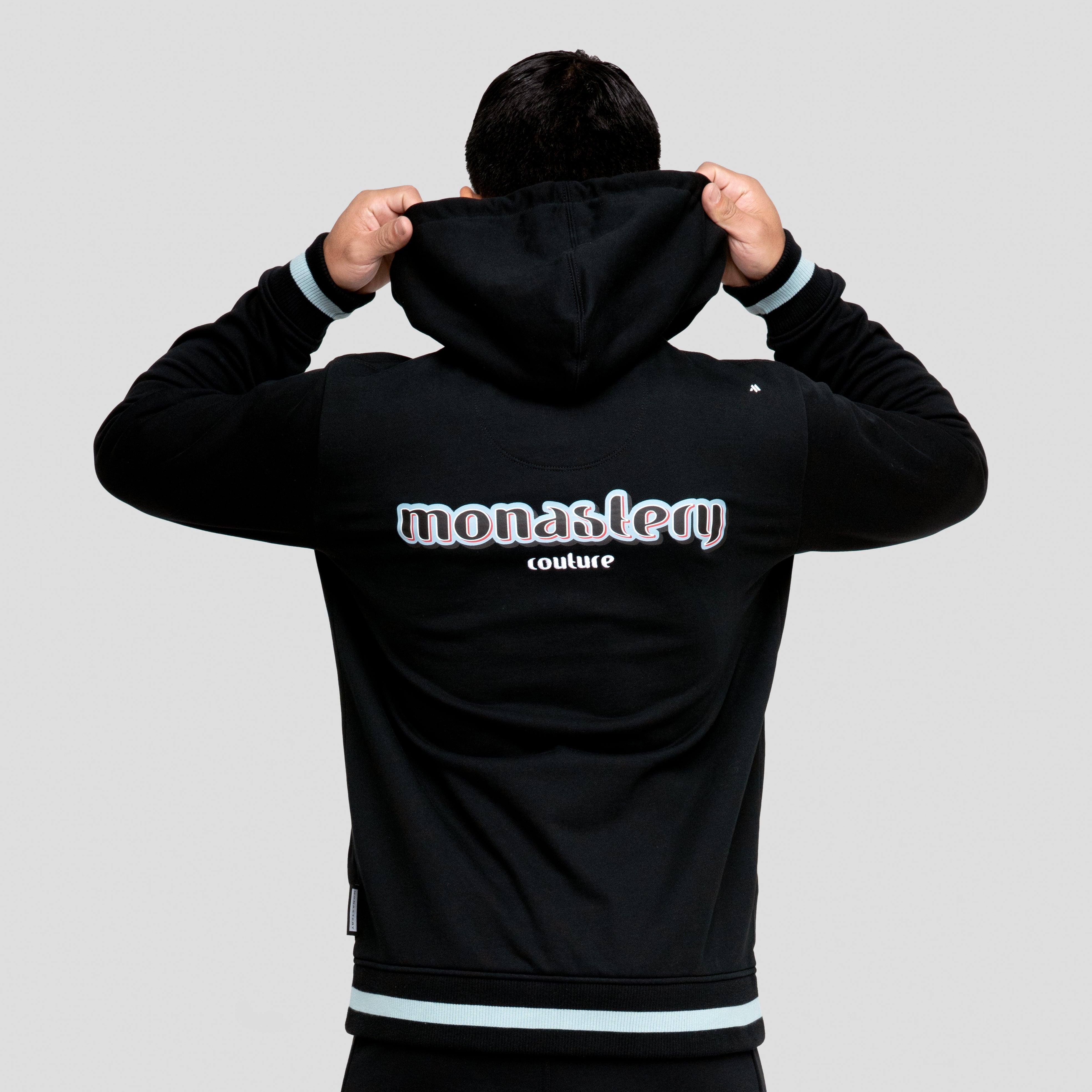 PERSEUS BLACK HOODIE | Monastery Couture