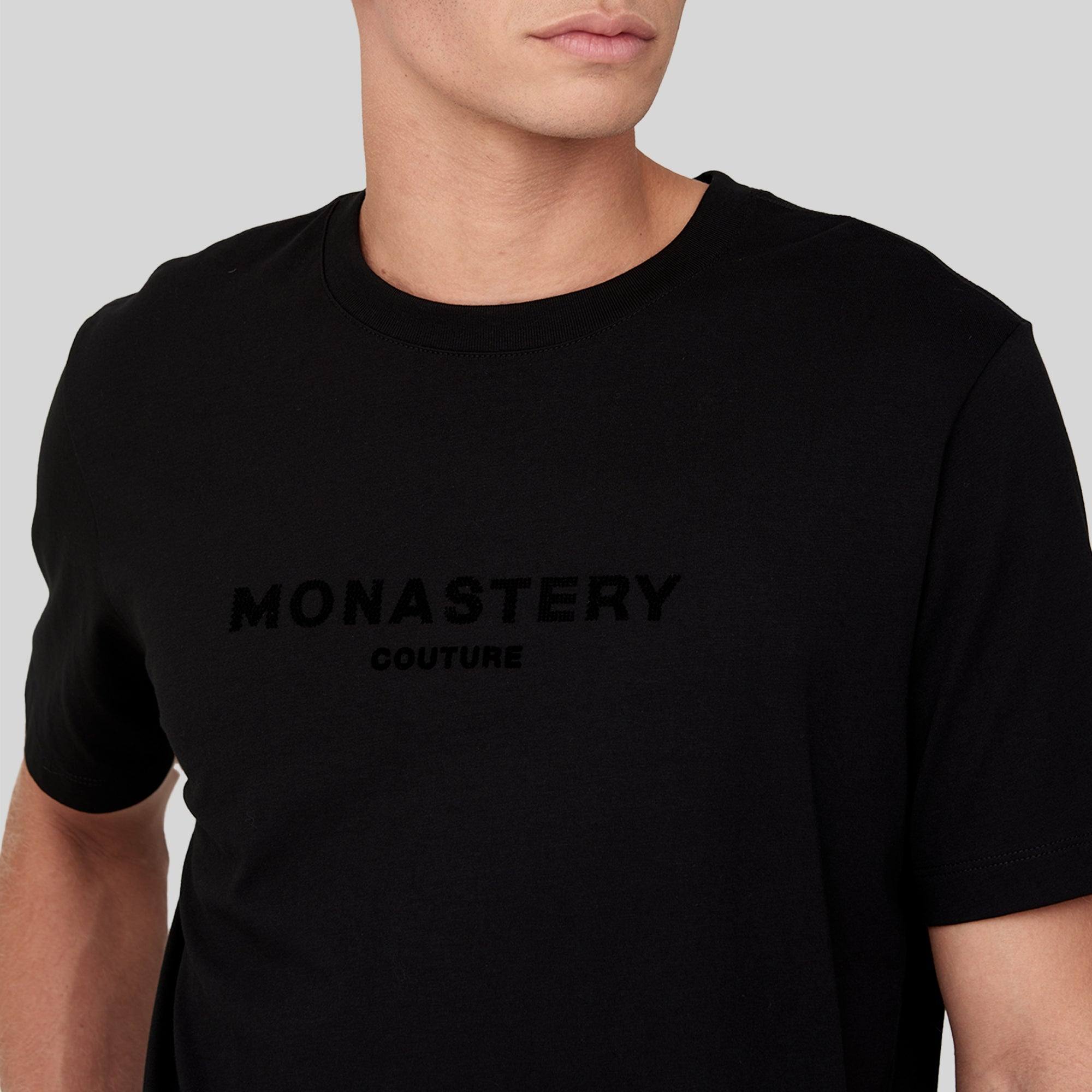 TAFOS BLACK T-SHIRT | Monastery Couture